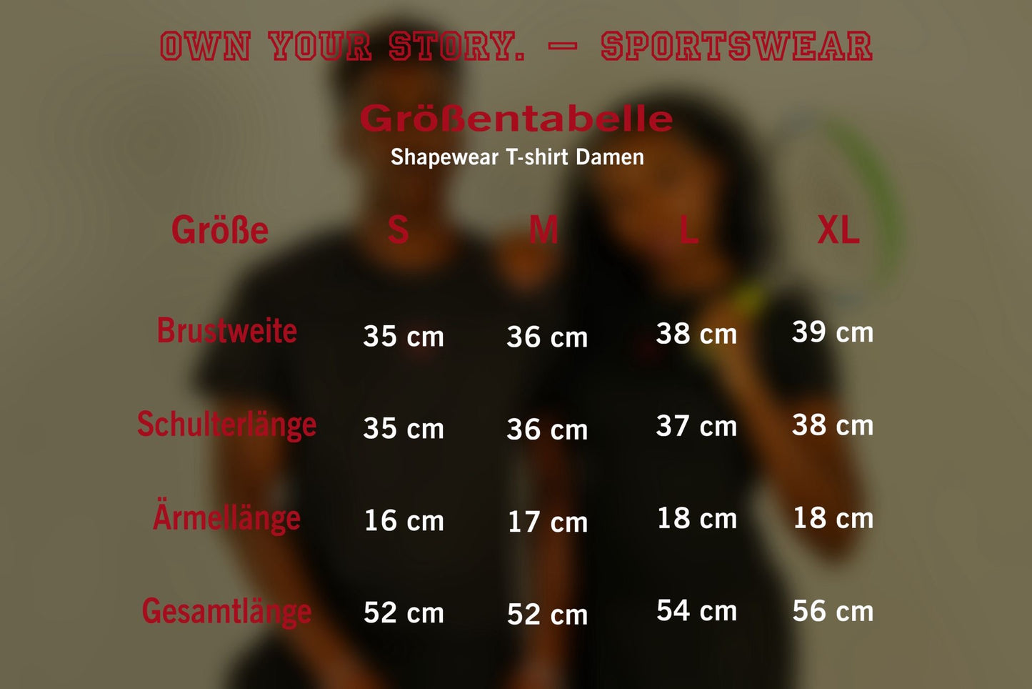 OWN YOUR STORY – Shapewear T-Shirt für Frauen
