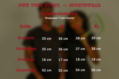 OWN YOUR STORY – Shapewear T-Shirt für Frauen
